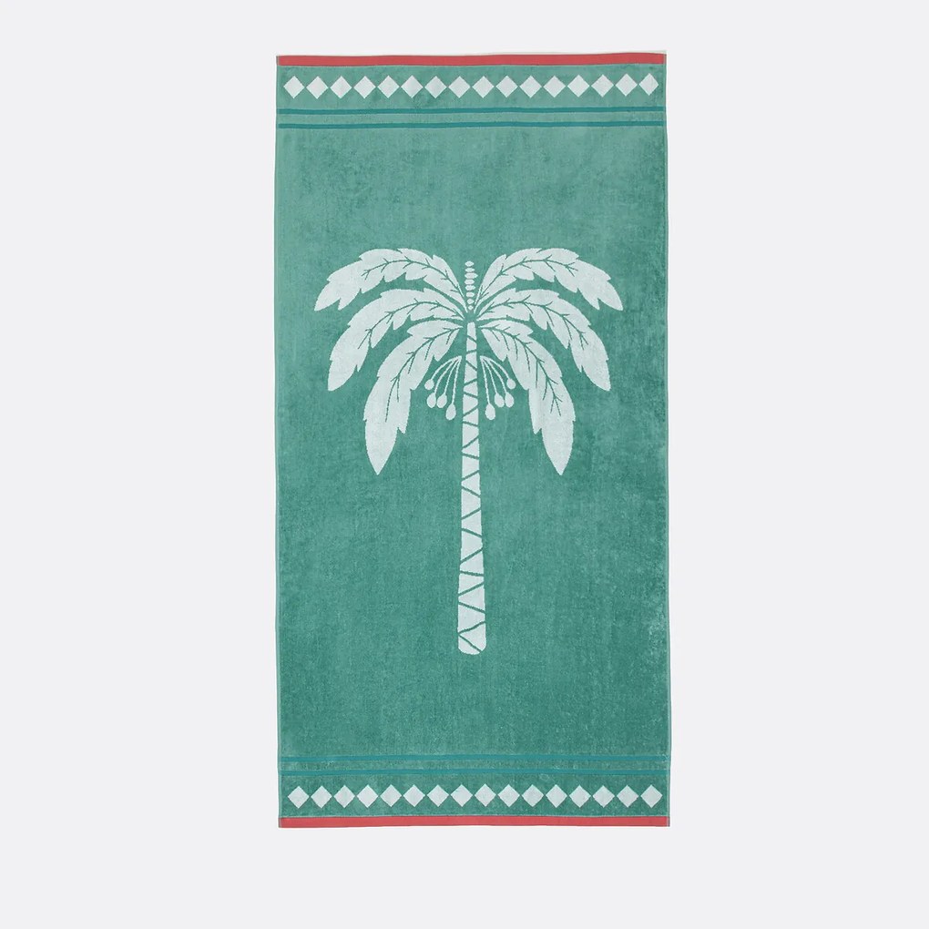 Fluwelen badstof strandlaken, Borneo