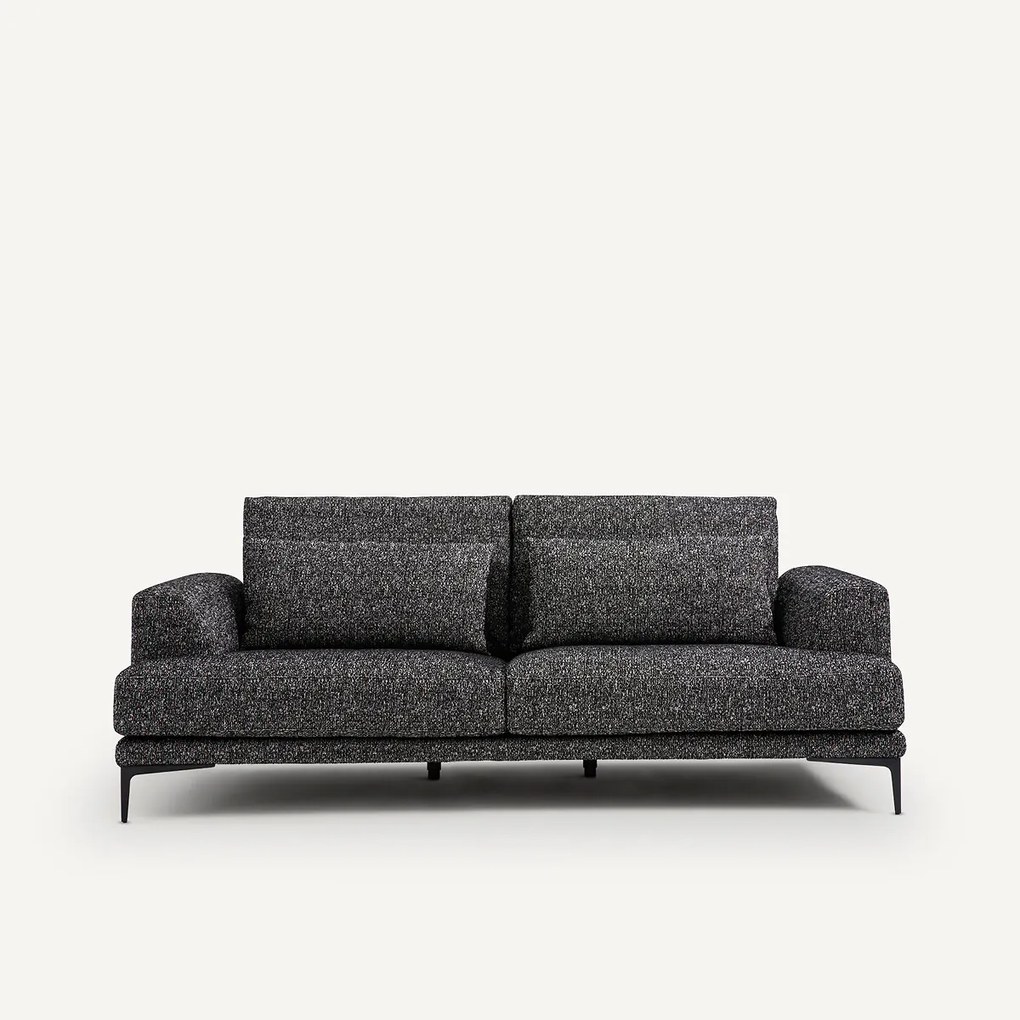 3-zitsbank in bouclé, Marsile