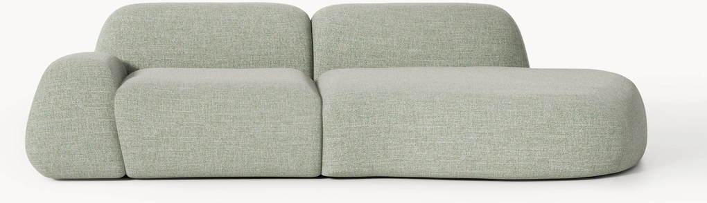 Modulaire bouclé chaise Wolke (3-zits)