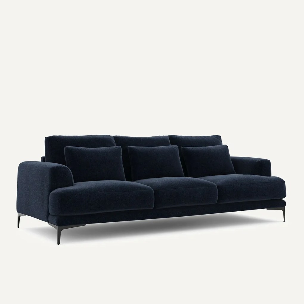 4-zits fluwelen chenille bank, Marsile