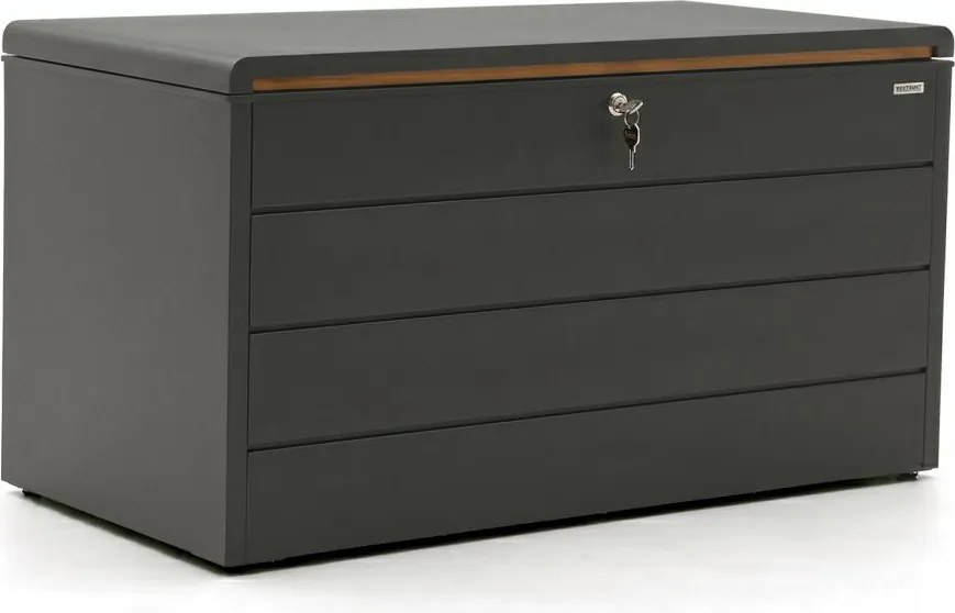 Tuin opbergbox Kees Smit  | Waterdicht | Kussenbox | Staal | Groen | 160x80cm | Kees Smit Tuinmeubelen