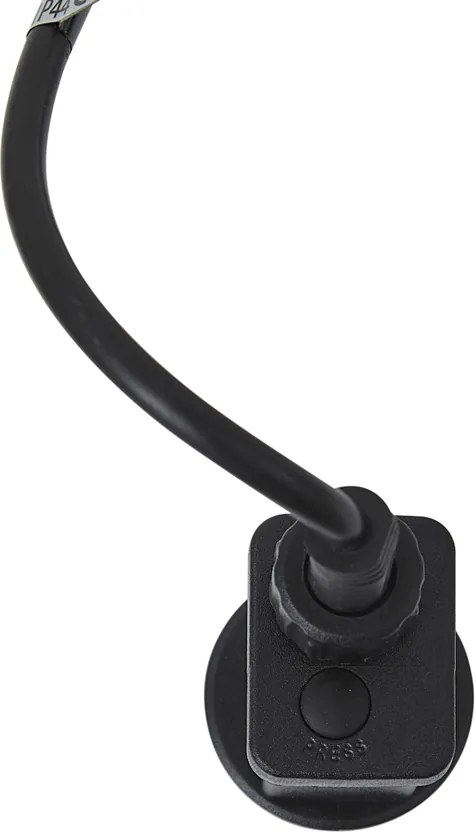 Staande buitenlamp wit 80 cm incl. LED IP44 - Fungi