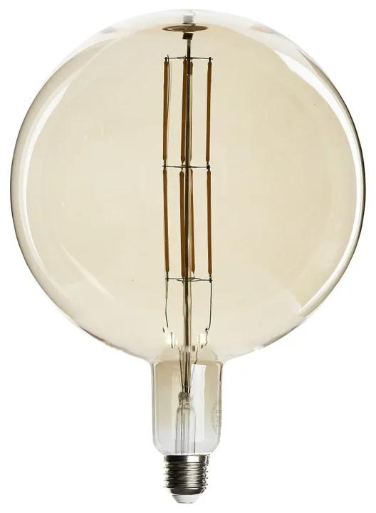 Vintage LED lamp - bol - ø20x28 cm