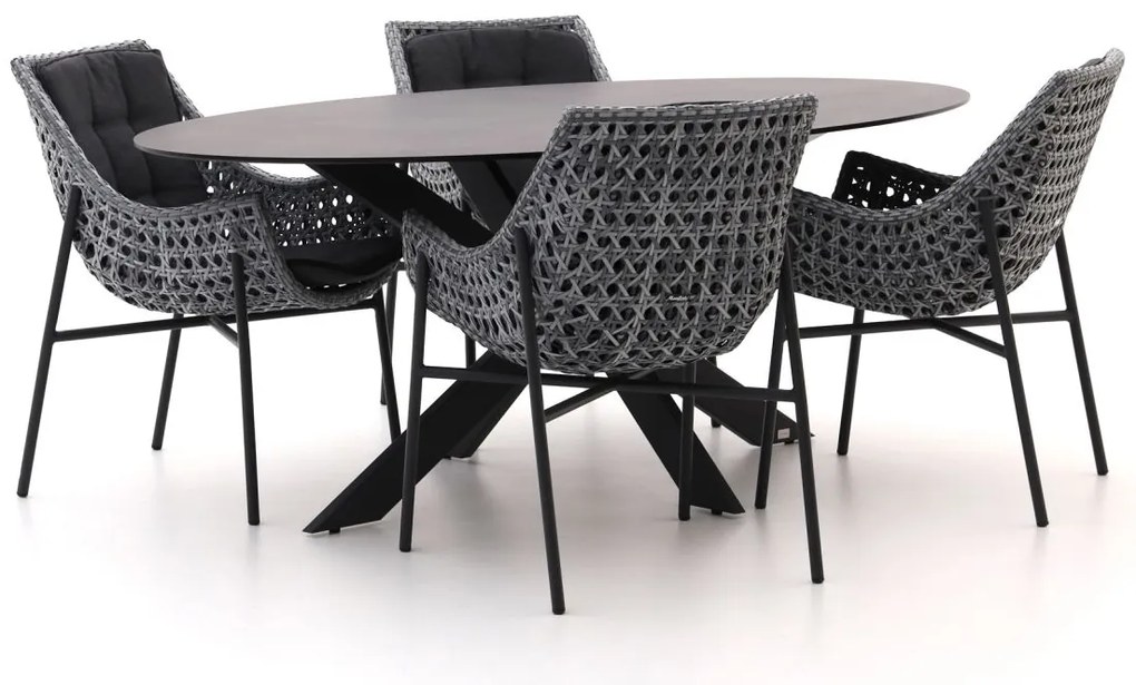 + 10% kassakorting | Diningset Manifesto  | 4 personen | Tuinset kunststof | 5-delig | Kees Smit Tuinmeubelen