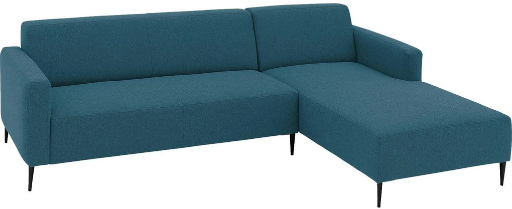 Goossens  Key West blauw, stof, 2,5-zits, modern design