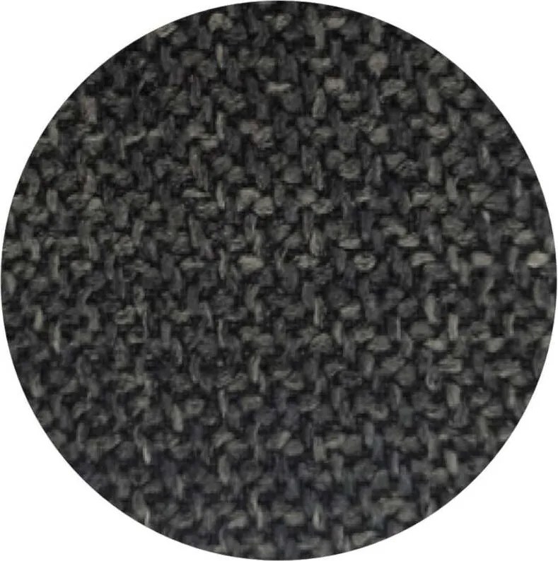 Eetkamerstoel - Arne - stof Bjorn grof geweven donker grijs