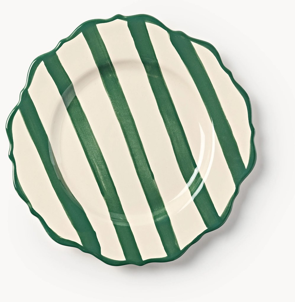 Dinerbordrn Donald, 4 stuks groen