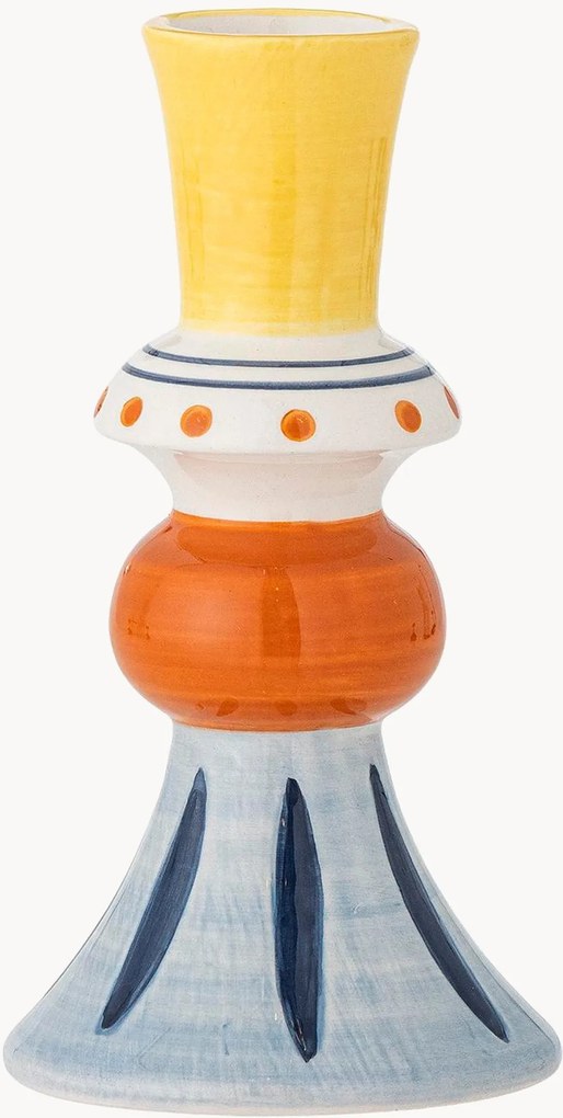 Handbeschilderde decoratieve vaas Kairi, H 14 cm