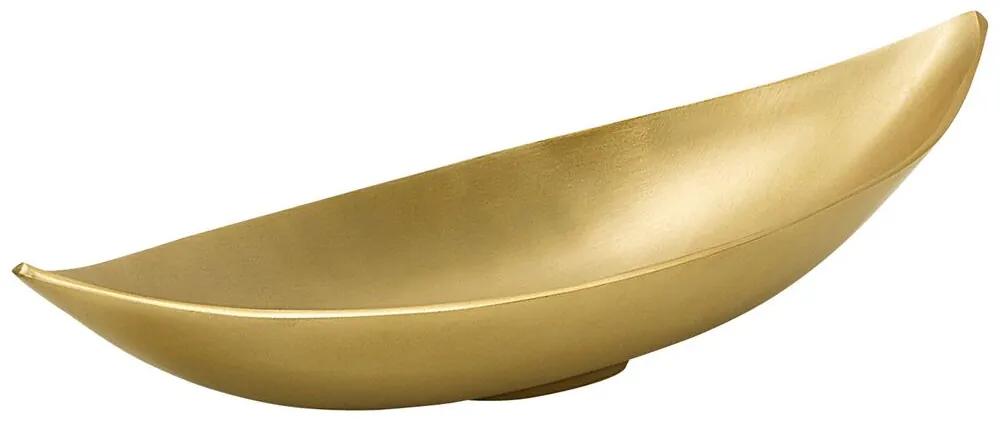 Decoratieve schaal goud ISNIT Beliani