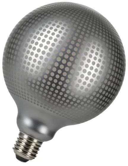 Bailey Designs Orient Dots Globe G125 E27 4W 2700K Zilver 240lm Dimbaar 230V-240V 360D 125x170 LED lamp 143105