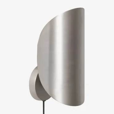 Canby Wandlamp Van Ijzer Grijs – Chroom - Sklum