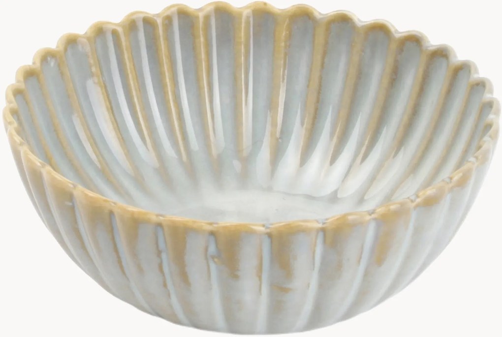 Porseleinen dipschalen Lotus, 4-delig