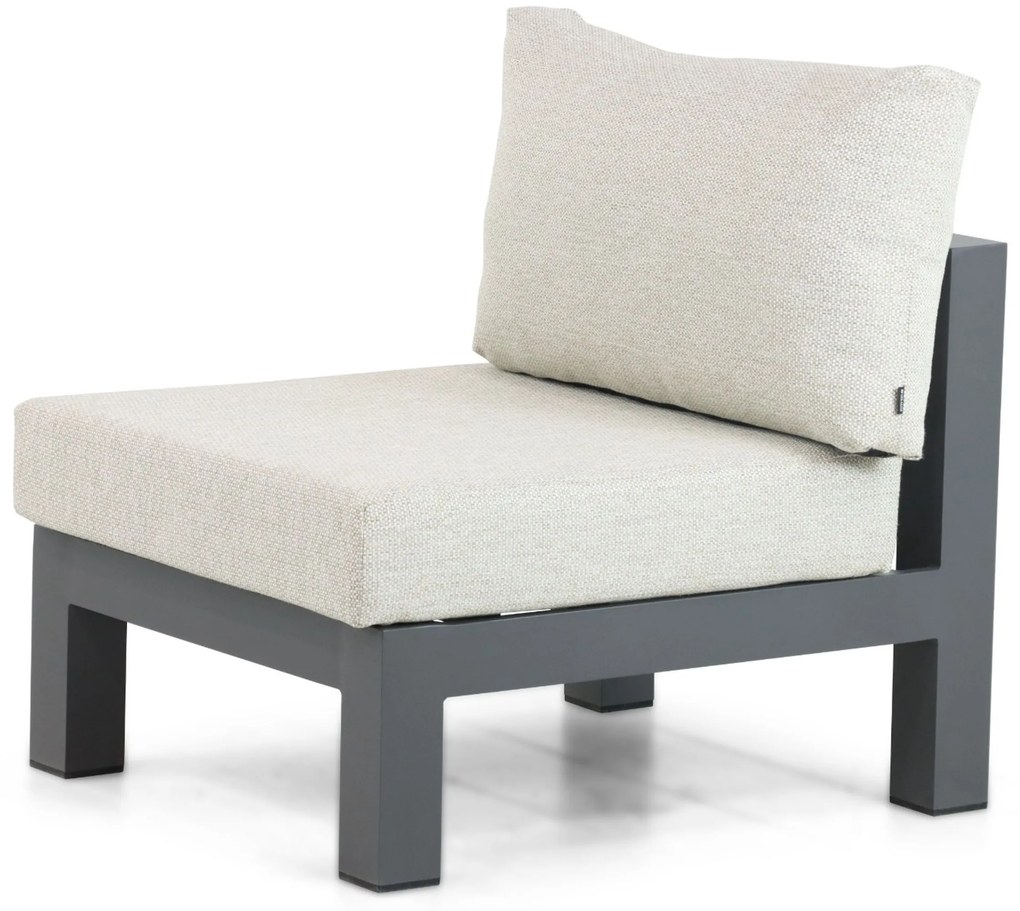 Hoek loungeset 6 personen Aluminium Grijs Lifestyle Garden Furniture Luca