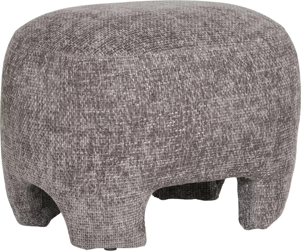 Nazare Poef Bouclé - Grey