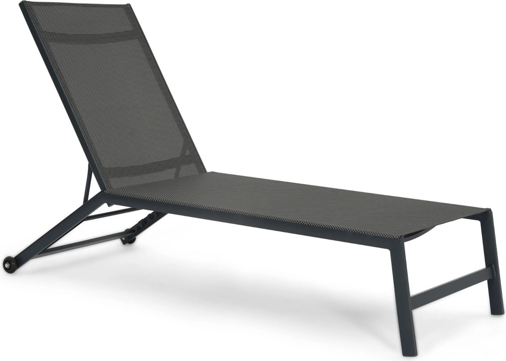 Lifestyle Garden Furniture Lento Ligbed Verstelbaar Textileen Grijs
