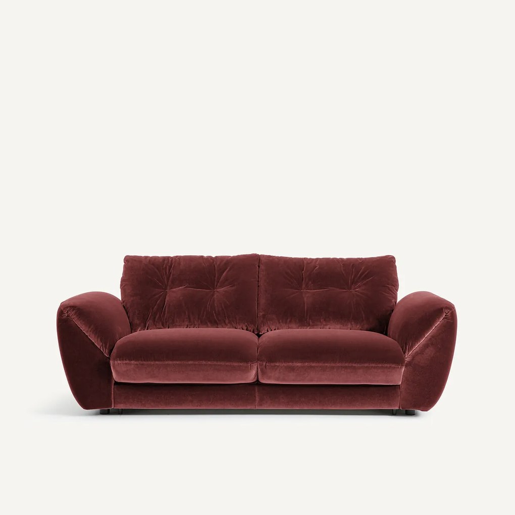 Omvormbare 3-zitsbank van fluweel Edgar