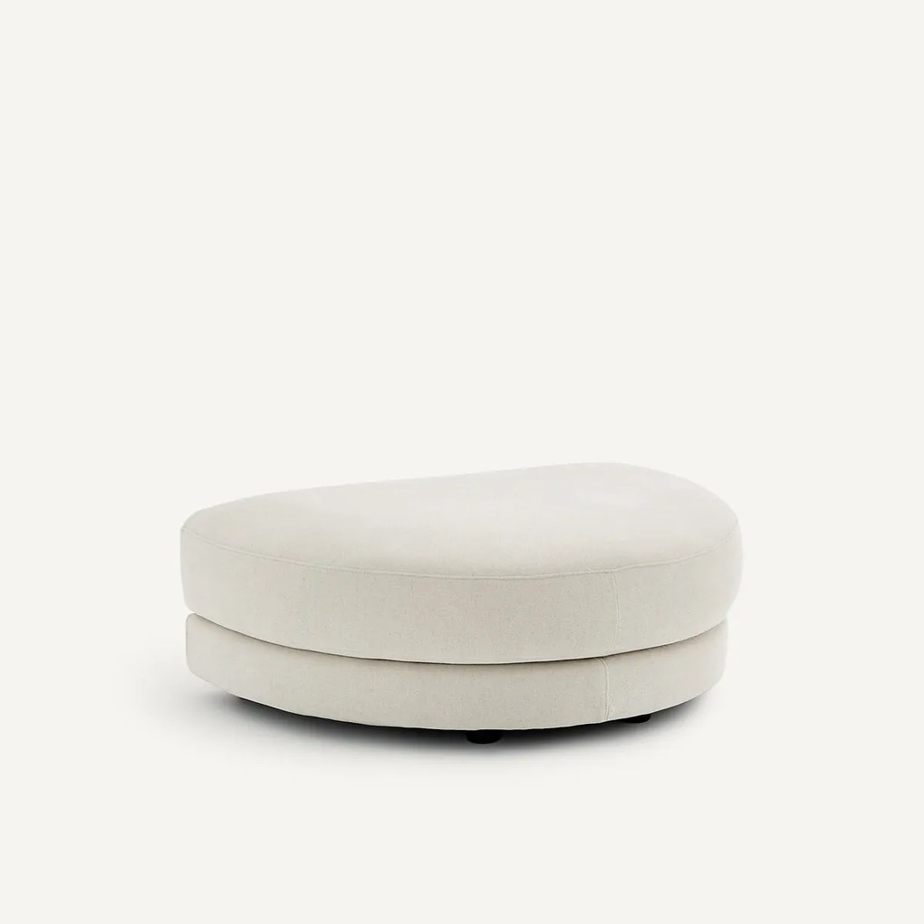 Modulaire voetensteun in gemêleerd canvas, TIBERIO