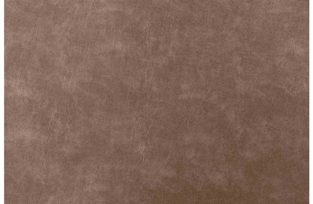 Goossens Key West bruin, micro leer, 2,5-zits, modern design