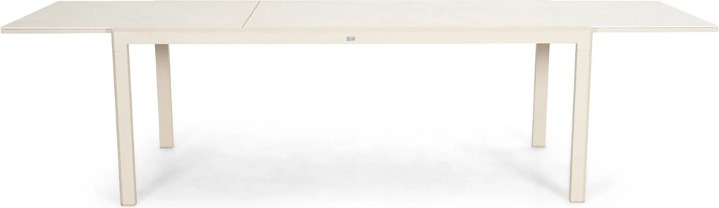 Dining Tuintafel  uitschuifbaar 200/300x97 cm Zand/Beige Presto Tivario