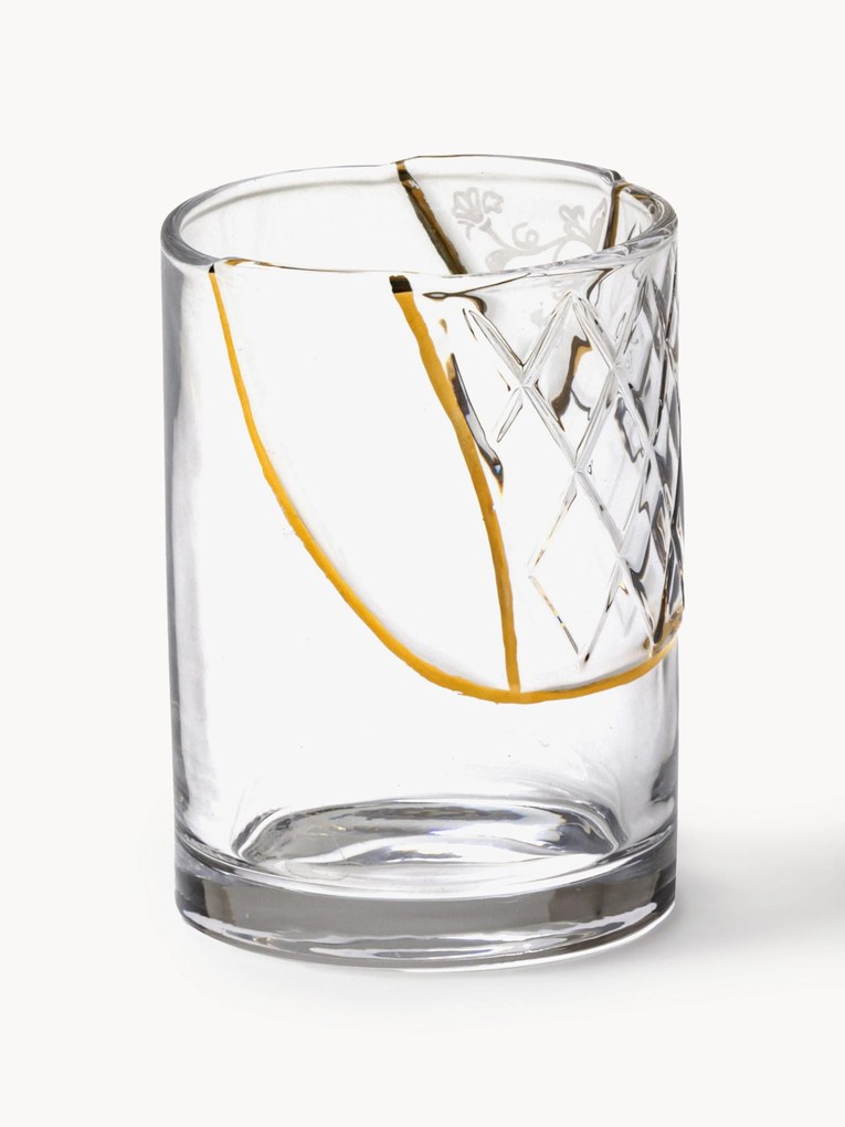 Kristalglazen tumbler Kintsugi