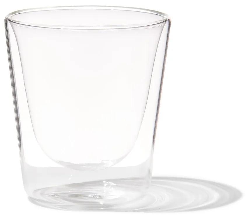 HEMA Dubbelwandig Glas 150ml (transparant)