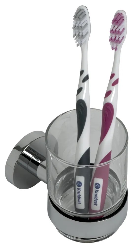 Plieger Vigo glashouder met glas chroom