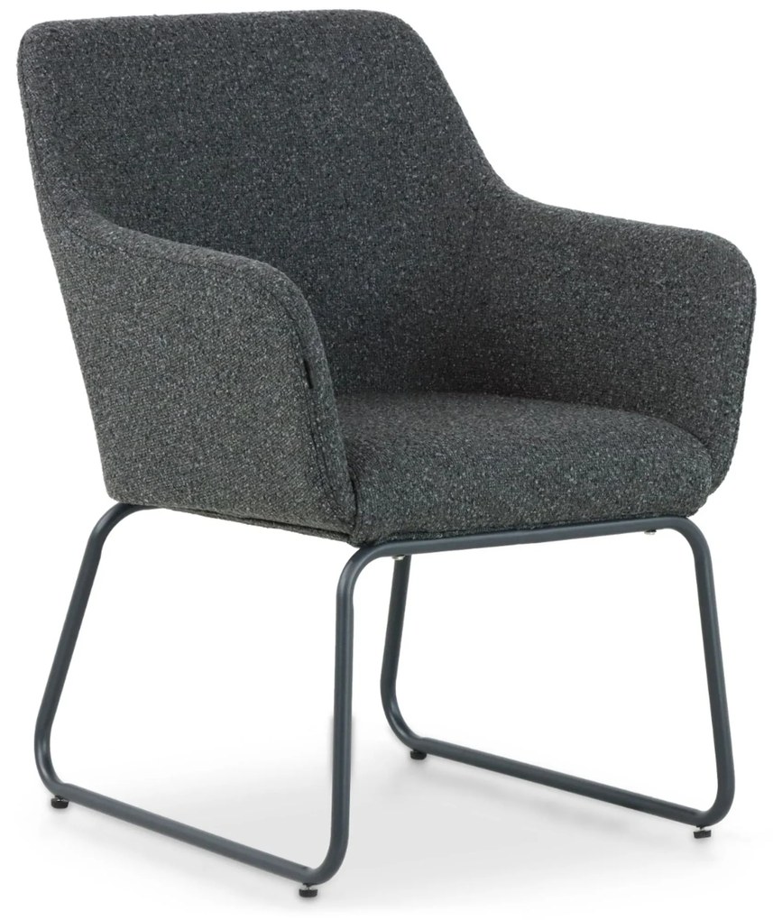 Tuinset 4 personen 120 cm Outdoor textiel Grijs Lifestyle Garden Furniture Lugo/Vienna