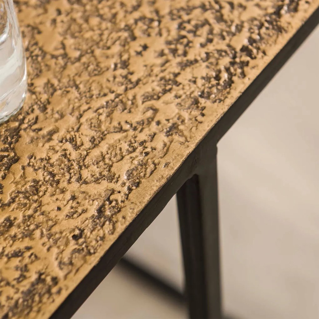 Metallic Laptoptafel Antiek Brons - 45 X 35cm.