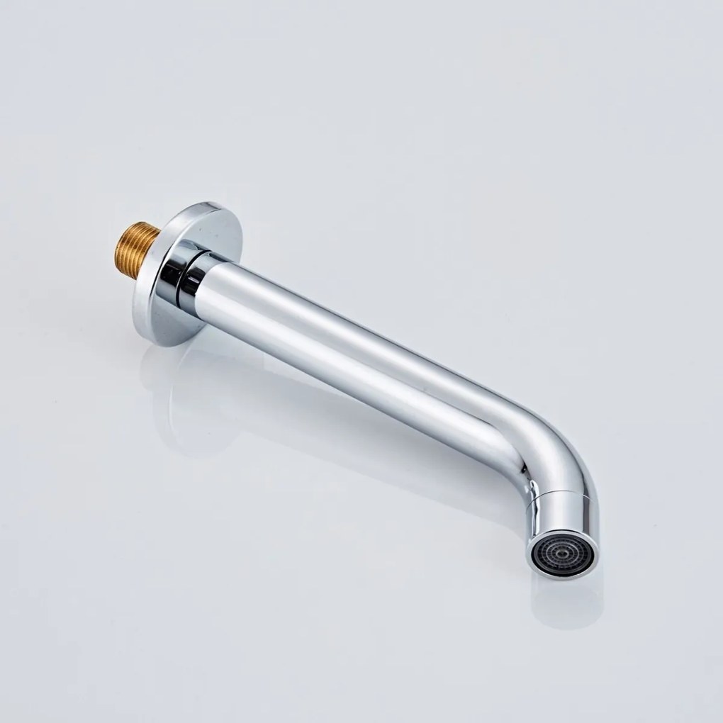Saniclear Talpa Curved inbouw badkraan chroom