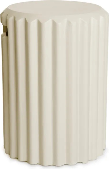 Happy Cocooning Enclosure Rib gasfles cover rond 41xH55 cm Oyster Beige