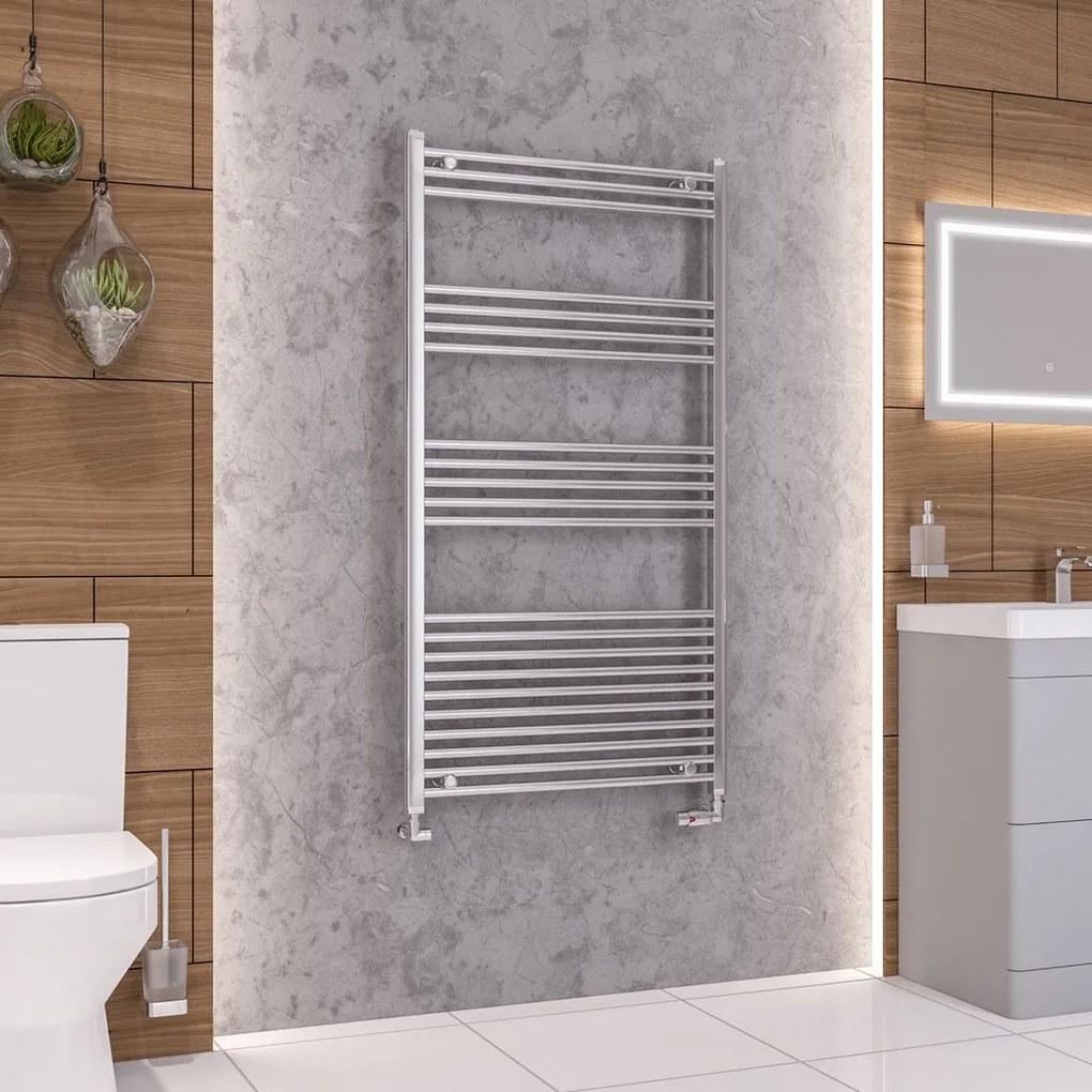 Eastbrook Wendover handdoekradiator 75x140cm 701W chroom