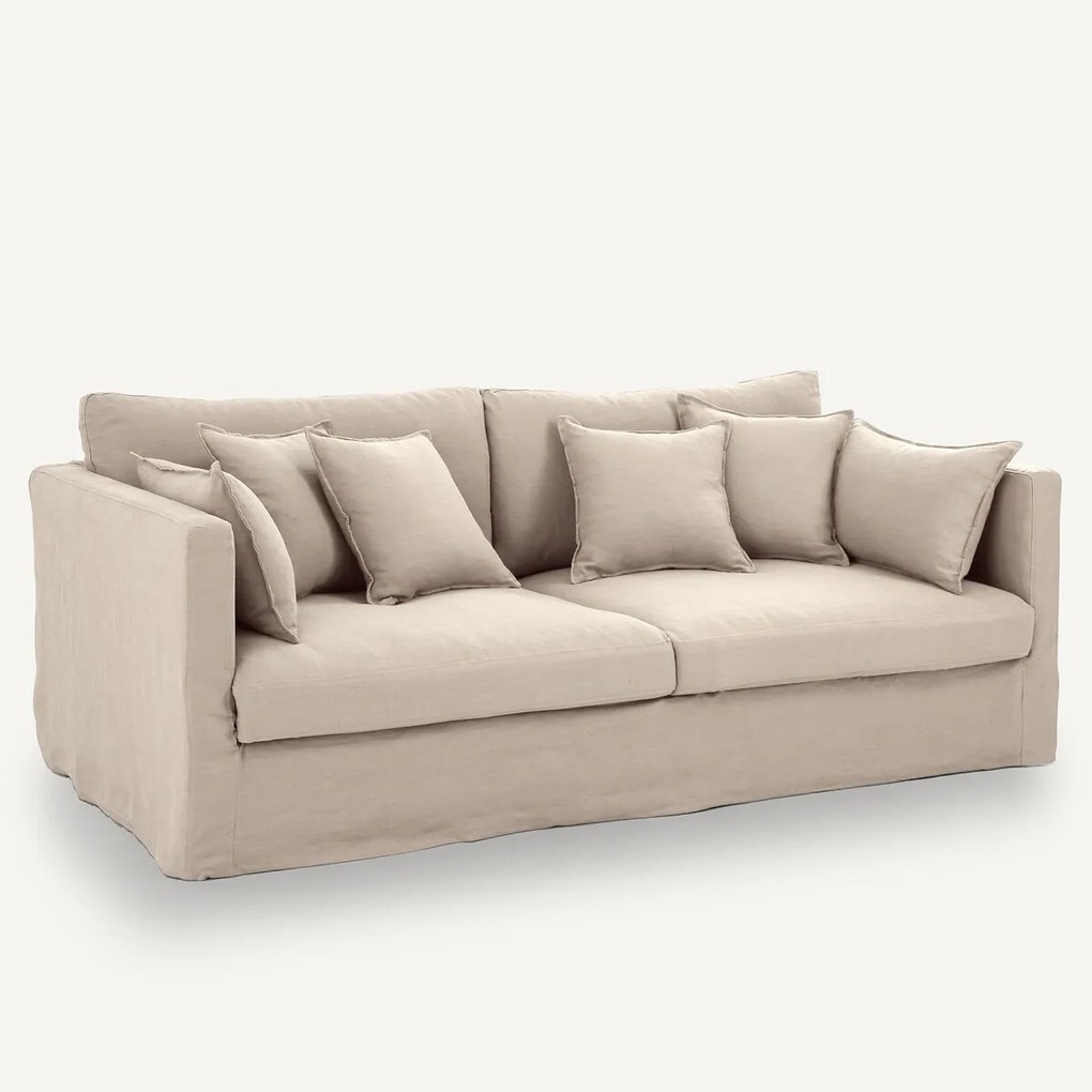 Bankhoes in gekreukt linnen, Neo Kinkajou