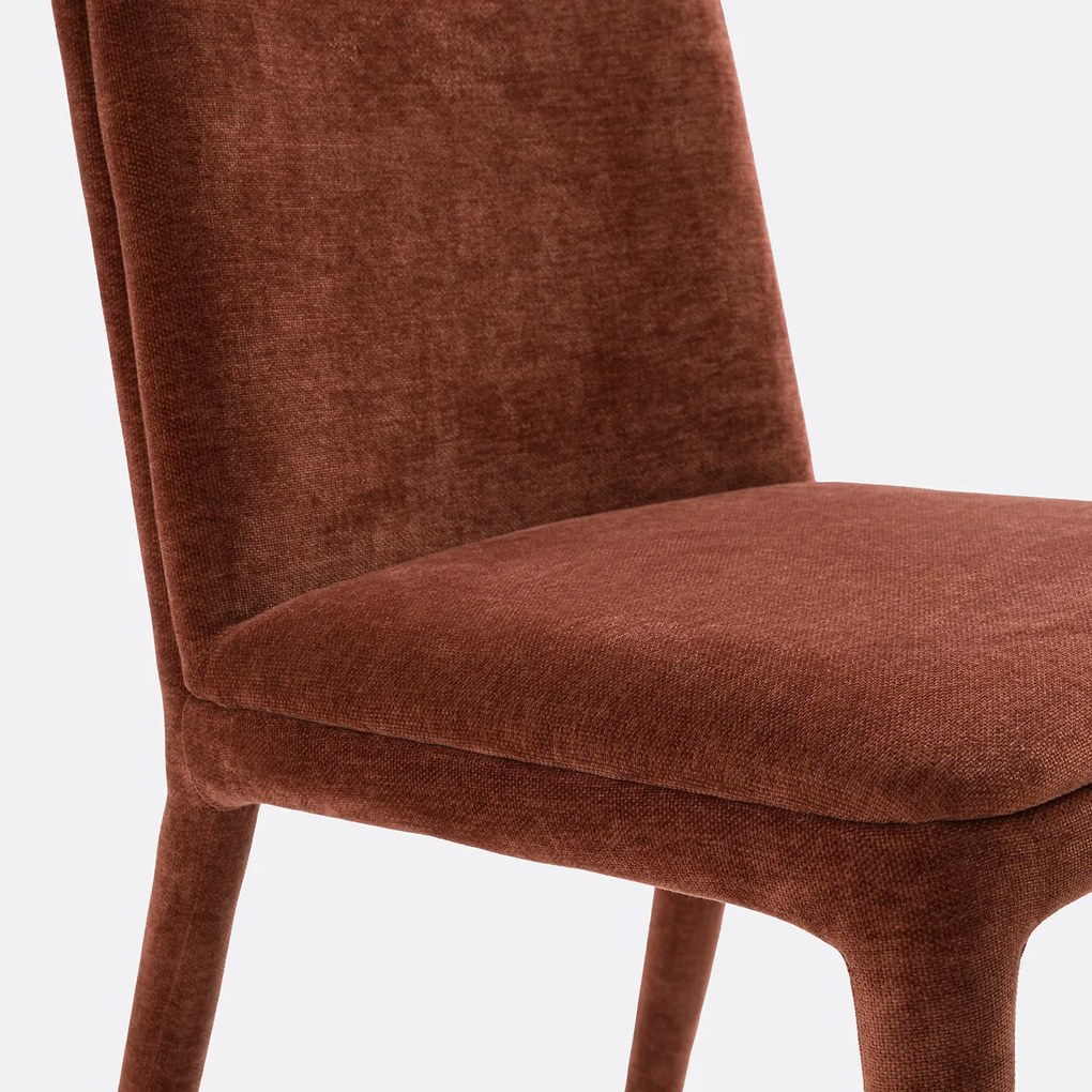 Set van 2 met stof beklede stoelen, Wilga