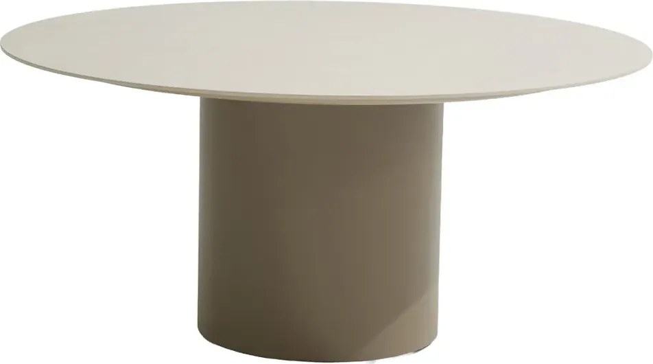 Taste by 4 Seasons Bosco tuintafel met keramisch blad Ø 160 cm Tuintafel beige weerbestendig