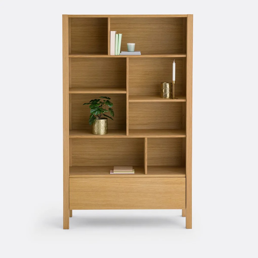 Boekenkast in fineereik, Adelita