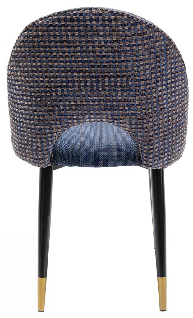 Kare Design Hudson Design Eetkamerstoel Blauw