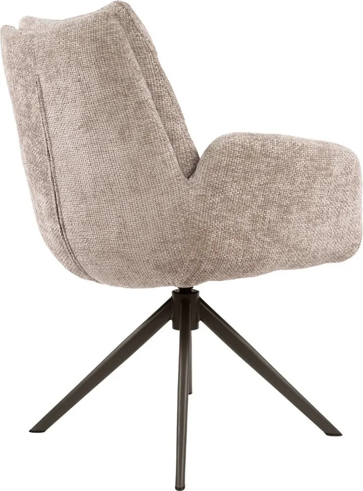 Draaibare Eetkamerstoel Taupe