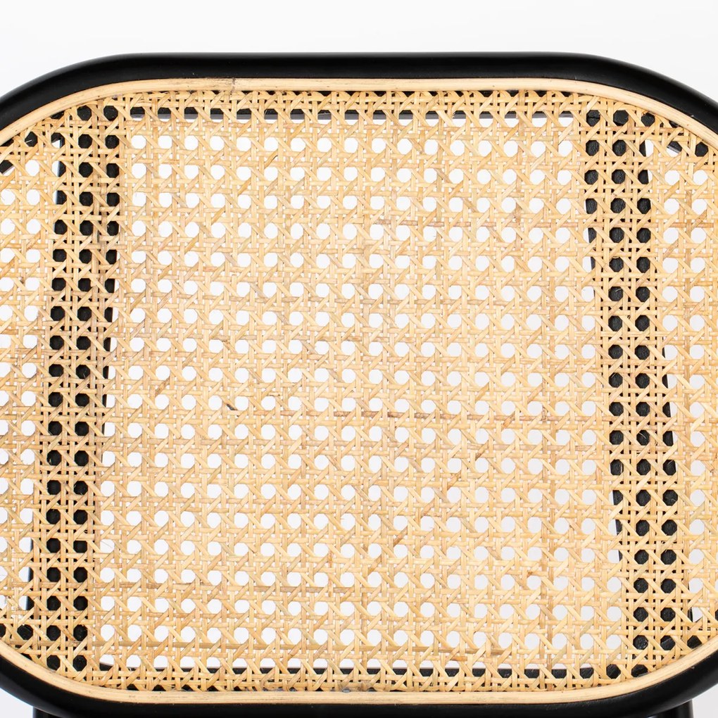 Zuiver Spike Webbing Webbing Eetkamerstoel Roze