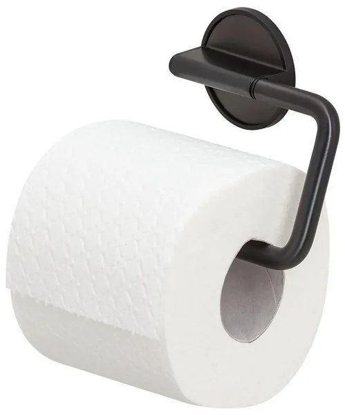 Tiger Tune Toiletrolhouder - zonder klep - zelfklevend - zwart 1326538946