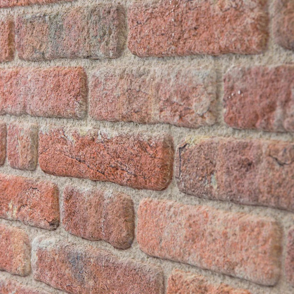 3D Wandpaneel EPS Licht Rood L1902 100x50x2cm | Paneli 3d wandpanelen