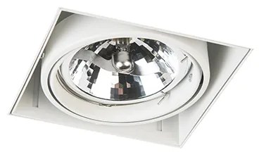 Inbouwspot wit AR111 draai- en kantelbaar trimless - Oneon