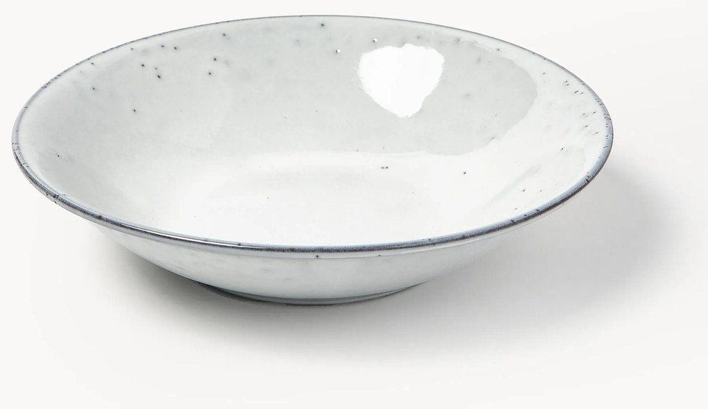 Handgemaakt soepbord Nordic Sand, 4 stuks