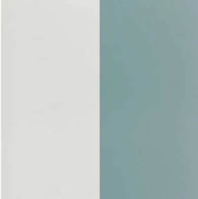 Ferm Living Thick lines behang Dusty Blue/Off White