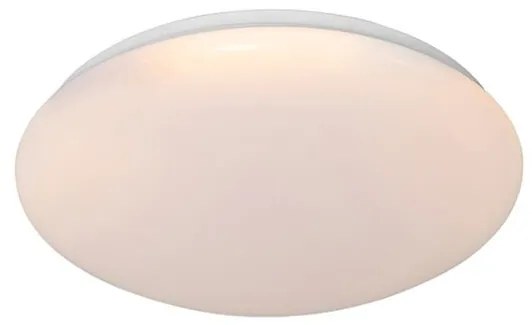 Smart moderne plafondlamp wit 38 cm incl. LED en RGB - Iene
