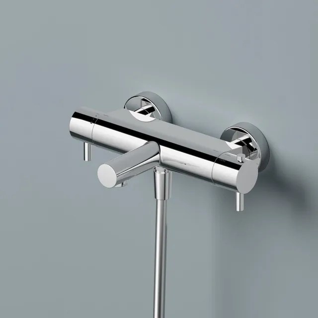 Hotbath Buddy Badmengkraan - thermostatisch - met uitloop - chroom B022CR