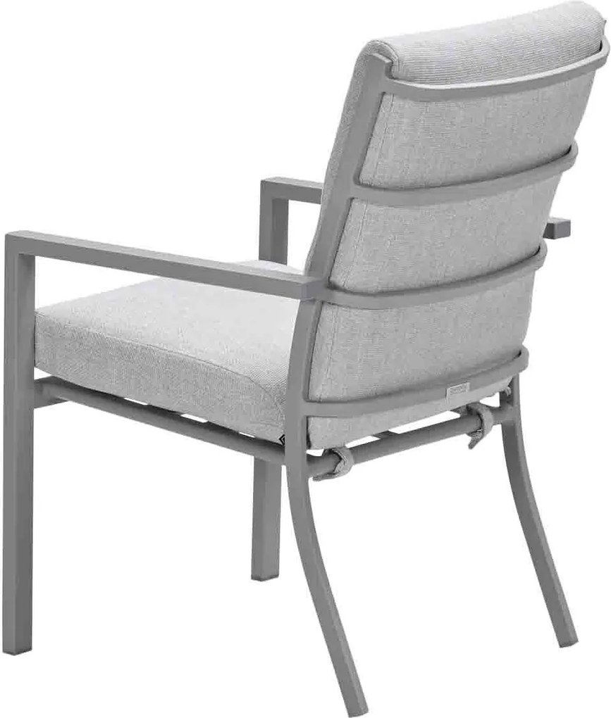 Garden Impressions Senja tuinset 5-delig valley sand - Tulli tuintafel 180x115 cm - light teak vironwood