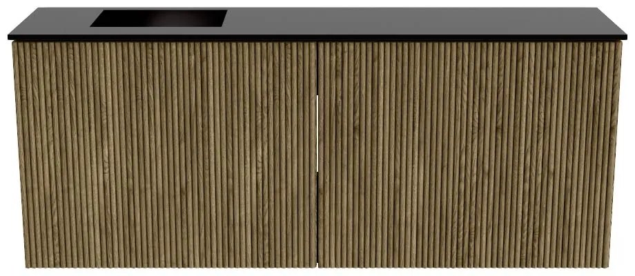 Mondiaz Joya 100cm toiletmeubel dusk met wastafel faye links zonder kraangat urban