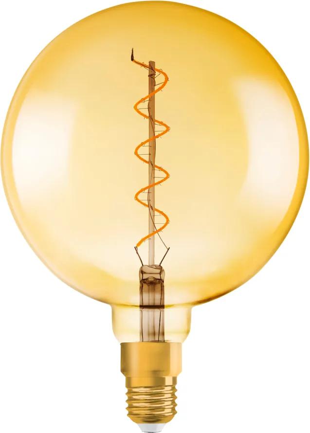 Osram Vintage 1906 LED E27 Globe 5W 820 Kooldraad Goud | Dimbaar - Vervanger voor 28W
