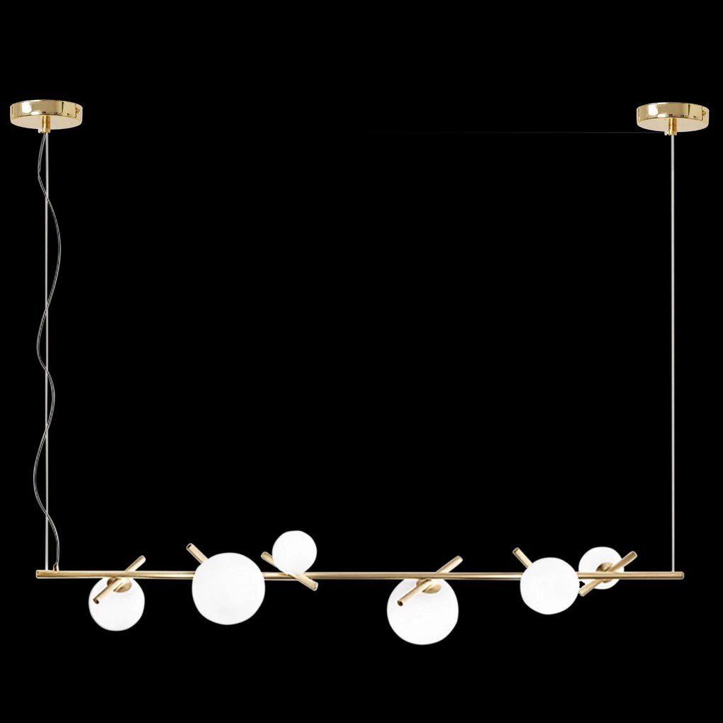 Hanglamp APP1664-6CP Gold