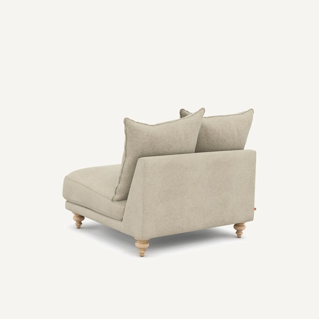 Bank in linnen fluweel, LAZARE